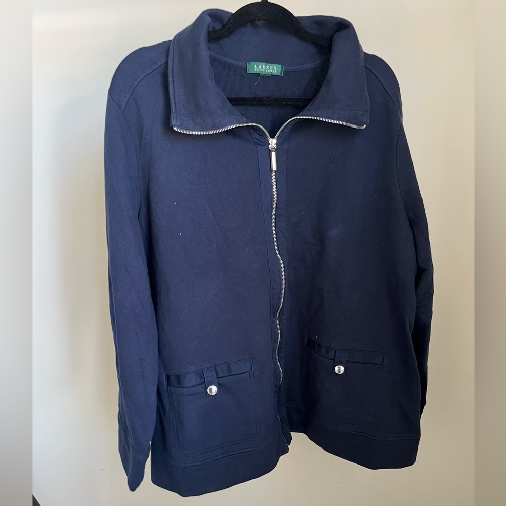 Lauren By Ralph Lauren Zip Up Jacket